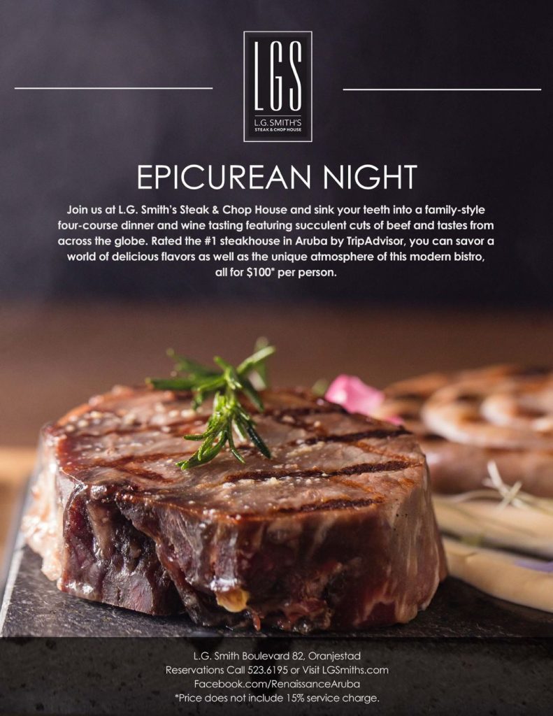Epicurean Night at LGS - L.G. Smith's Steak & Chop House